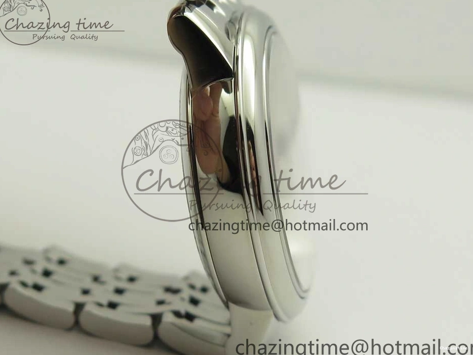 0712 De Ville Prestige Ladies 32.7mm SS MKF 1:1 Best Edition White Dial RG Markers on SS Bracelet MIYOTA Soft 7970